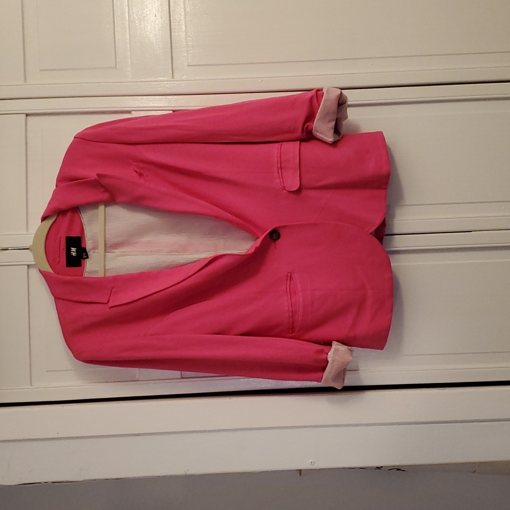 H&M Pink Blazer Sz.10